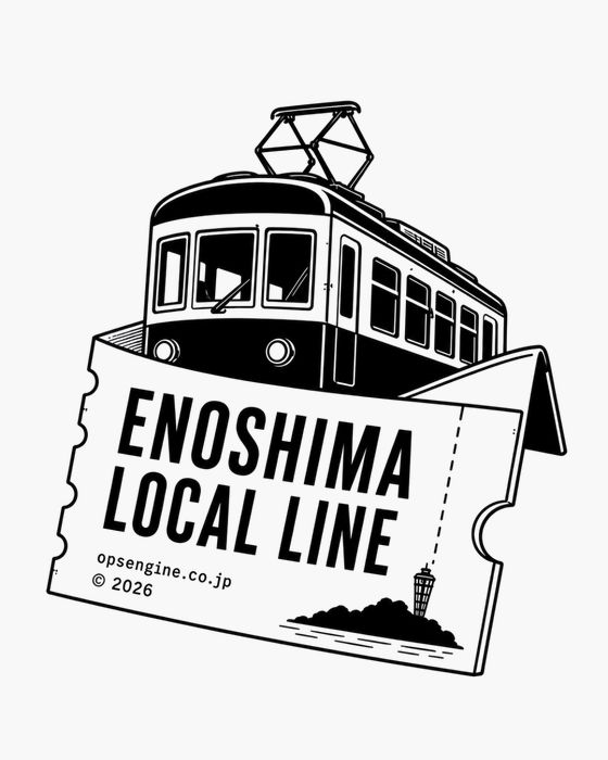ENOSHIMA LOCAL LINEのステッカー