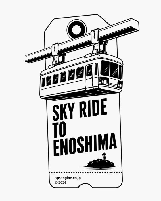 SKY RIDE TO ENOSHIMAのステッカー