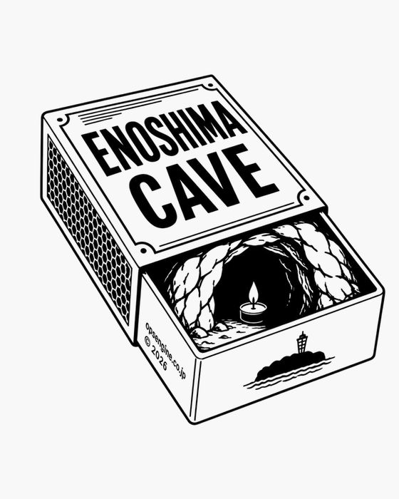 ENOSHIMA CAVEのステッカー